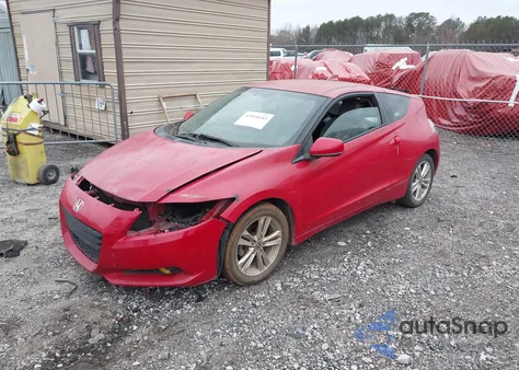 2011 Honda Cr-Z Ex from USA, damaged, VIN JHMZF1D69BS007724